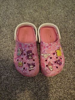Hello kitty crocs
