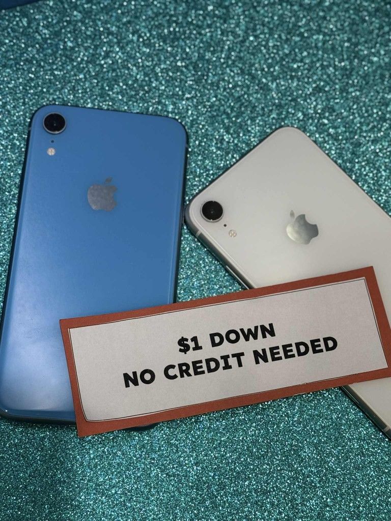Apple IPhone XR - Pay $1 DOWN AVAILABLE - NO CREDIT NEEDED