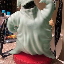 Disney Oogie Boogie Halloween Popcorn Bucket Glow In The Dark 2017
