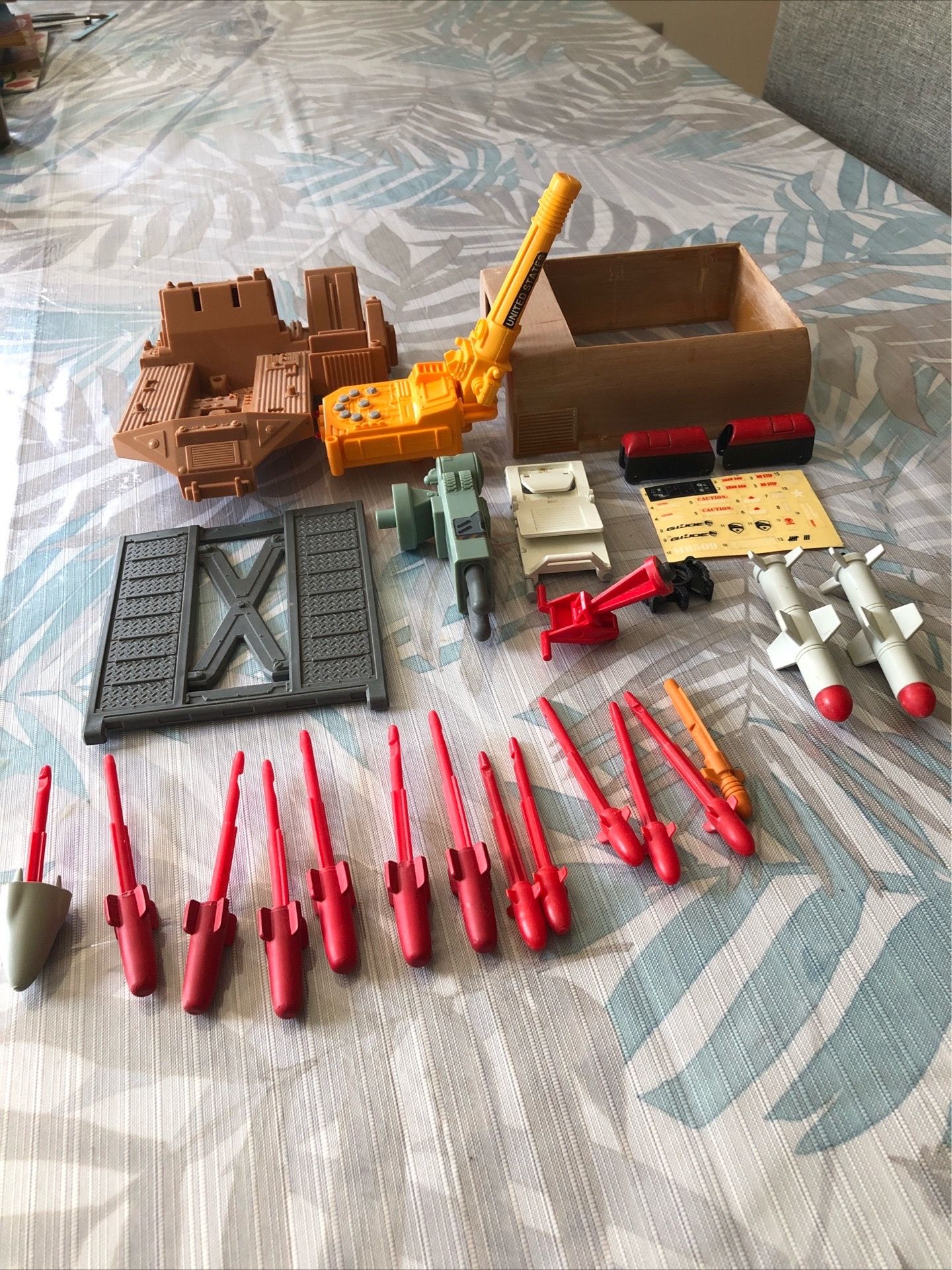 GI Joe Miscellaneous Lot Of Pieces - See Photos