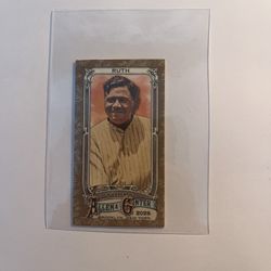 Babe Ruth Limited Edition Allen & Ginter Orange Boarder