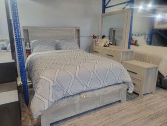 Nuevo Juego De Recamara Completa Queen 🛏 no se necesita crédito 💳