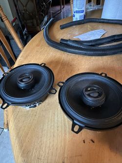 Alpine S-550  Coaxial  2 Way 5 1/4 Speaker System 
