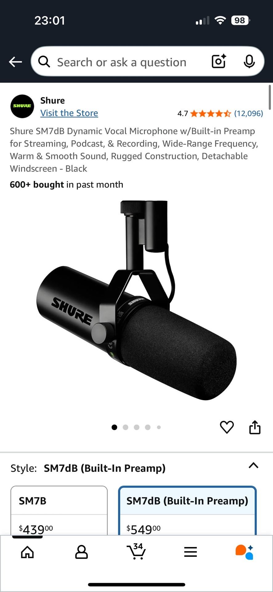 Shure SM7db