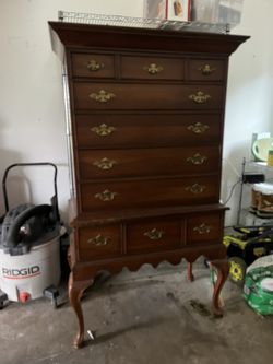 Antique High Boy Dresser