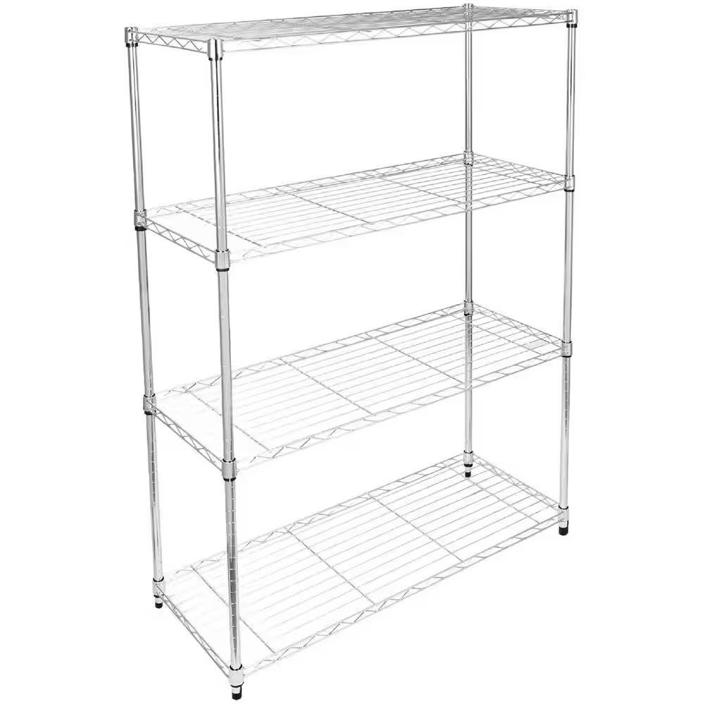 Heavy Duty 4-Shelf Shelving Unit