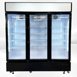 BRAND NEW NSF Commercial 3 Glass Door Refrigerator  SC-1180