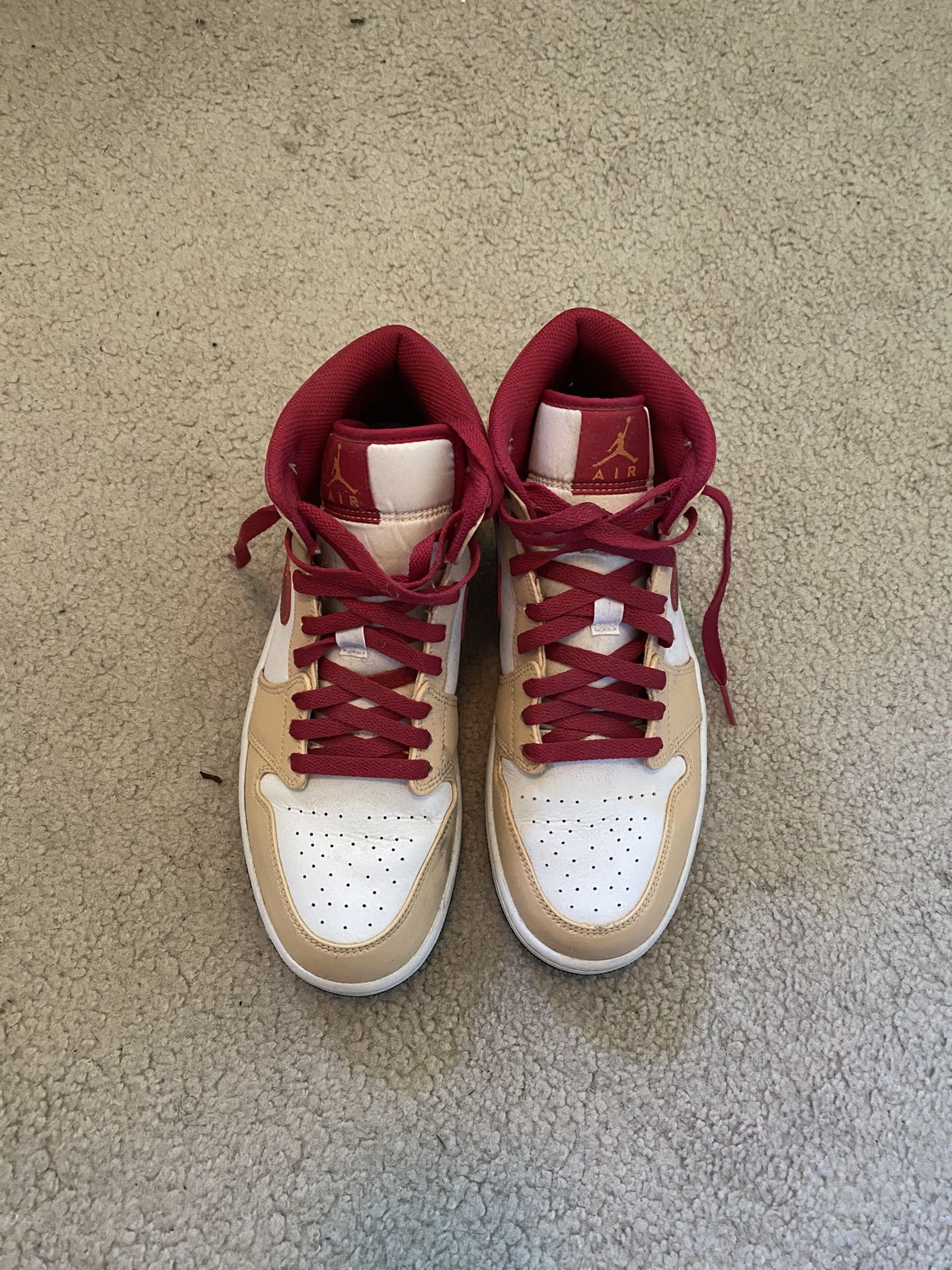 Jordan one curry Cardinal