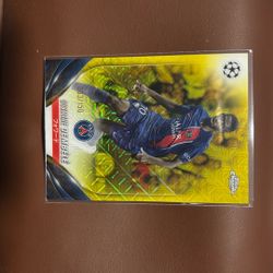 numbered gold refractor dembele 