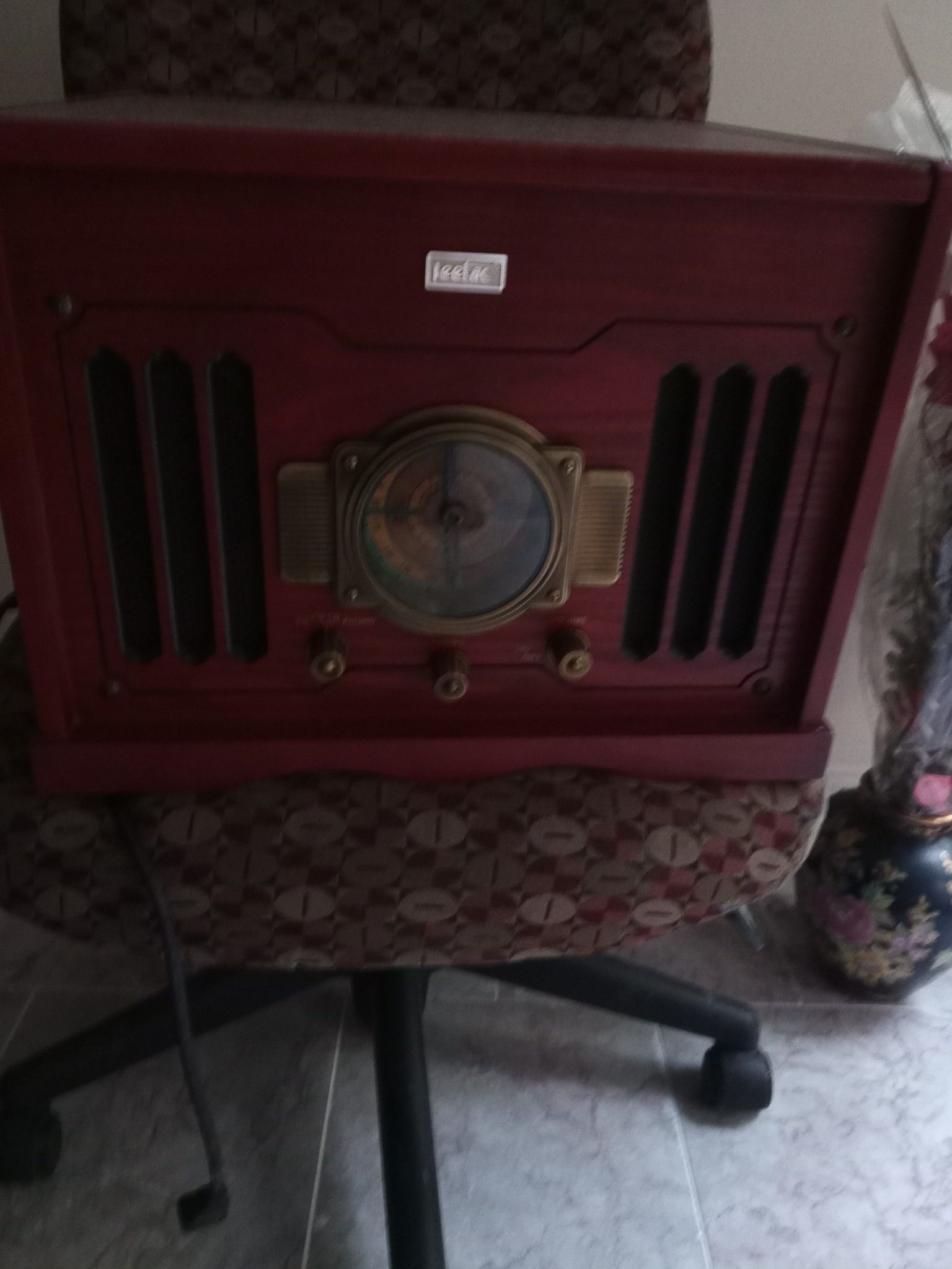 Antique all in one turnable musical device