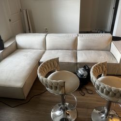 Rove Concepts Porter Sectional BAR STOOLS SOLD Make Offer