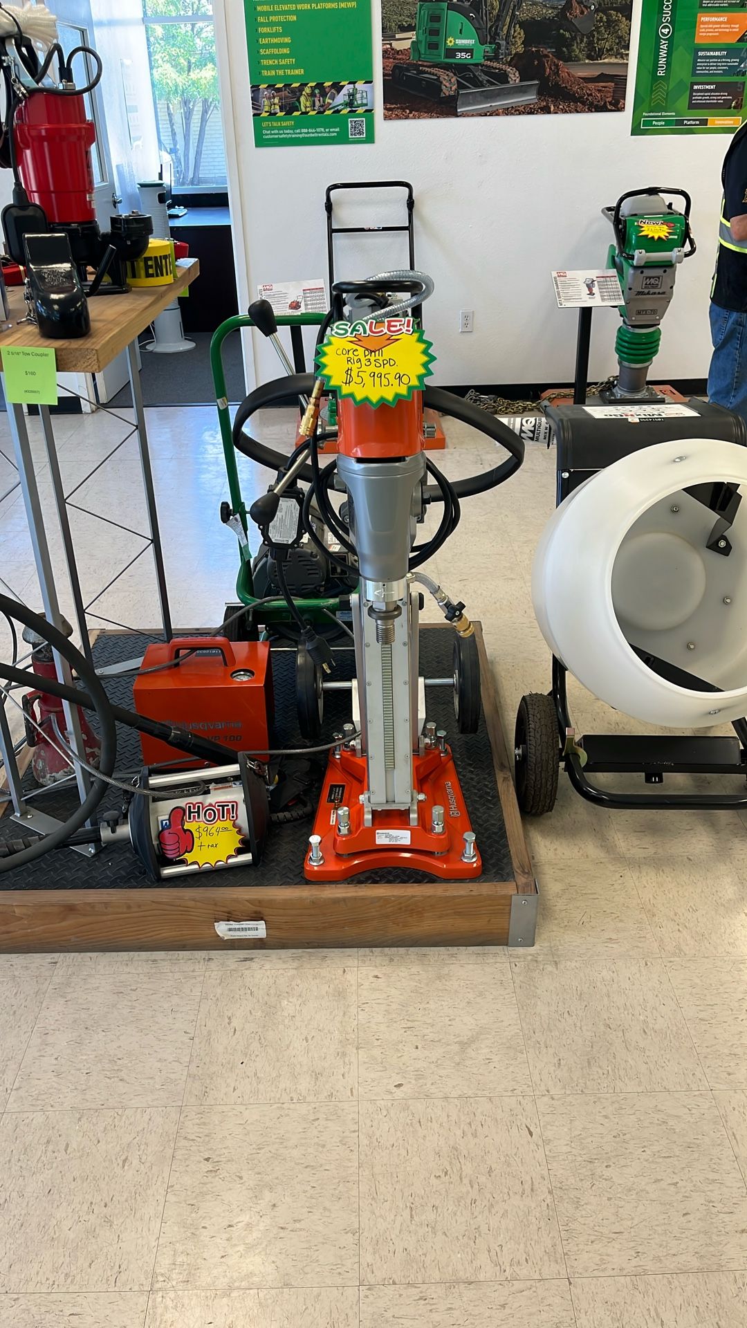 Core Drill Rig 3 Speed