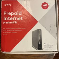 Xfinity Prepaid Internet Modem