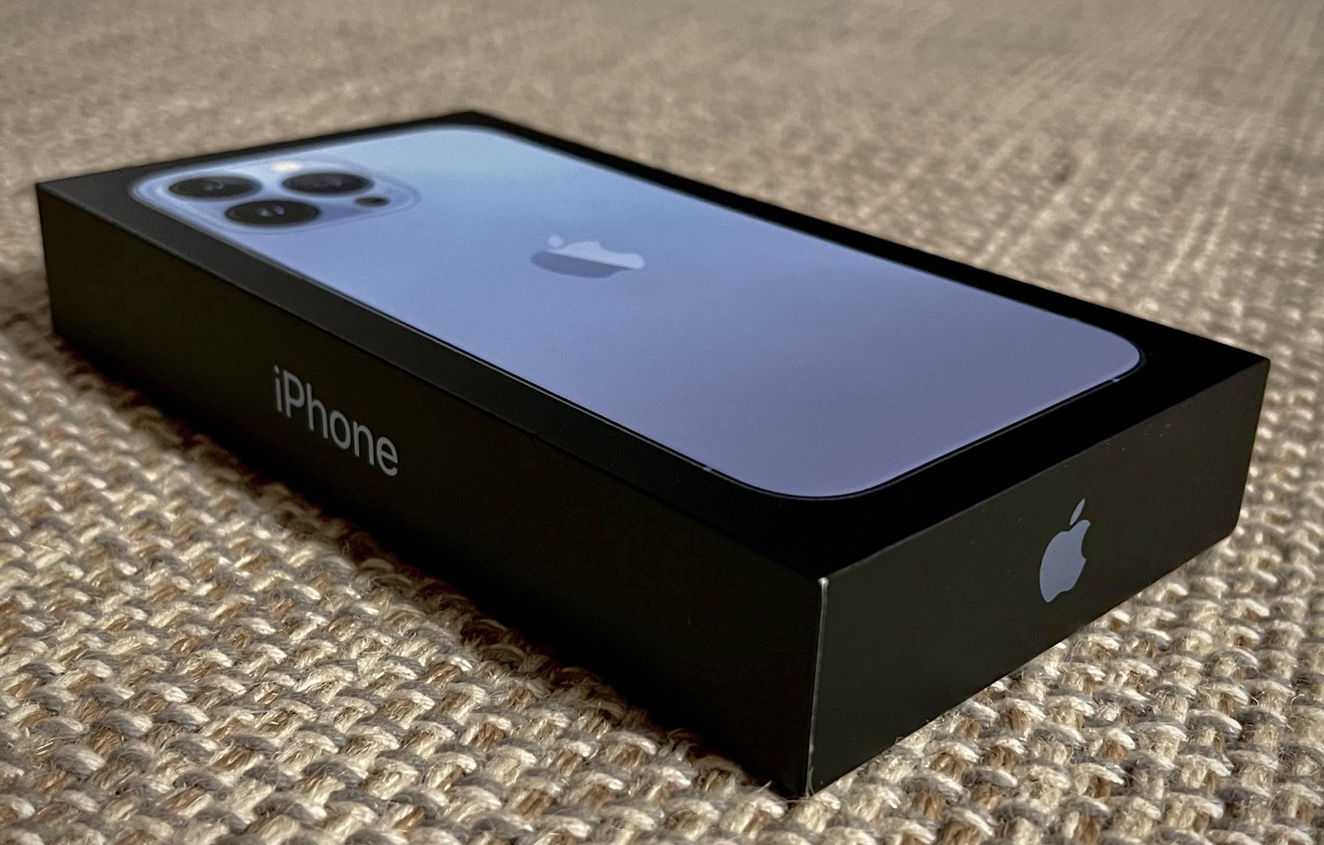 iPhone 13 Pro 128gb Sierra Blue BOX ONLY