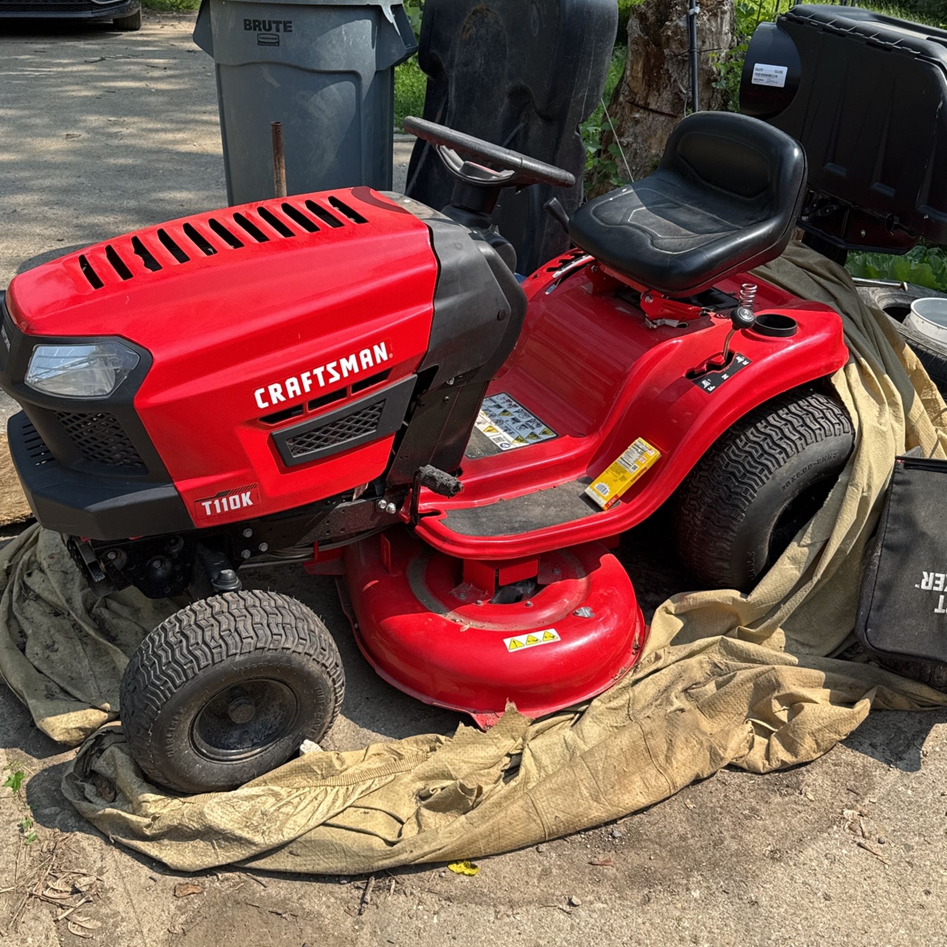 Riding mower