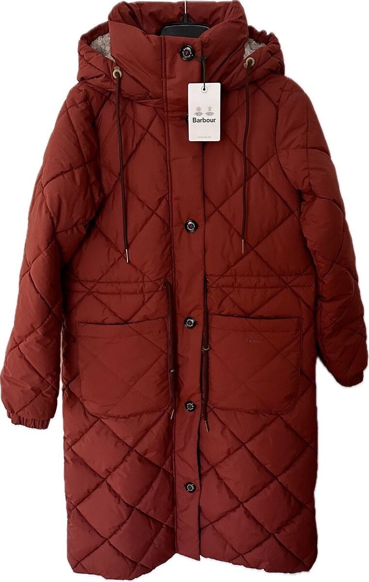 NWTs Barbour Orinsay Quilted Long Jacket