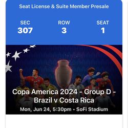 Copa America 2024  Brazil vs Costa Rica 