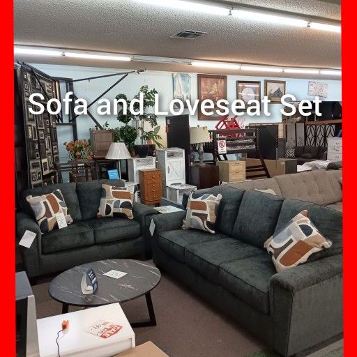 🚨 Sofa And Loveseat Set