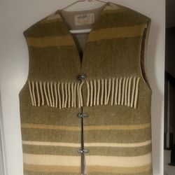 Vintage Wool Vest S-M