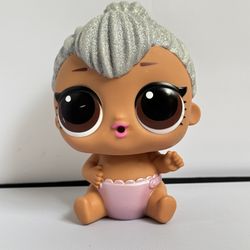 LOL Surprise! Oh Ooh La La Baby Surprise Lil Kitty Queen 7" Doll Silver Hair