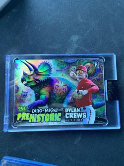 Dylan Crews Dino-Might Prehistoric Rookie Card 22/25