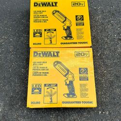DeWalt Led Handheld Area Lights Price For Both 
