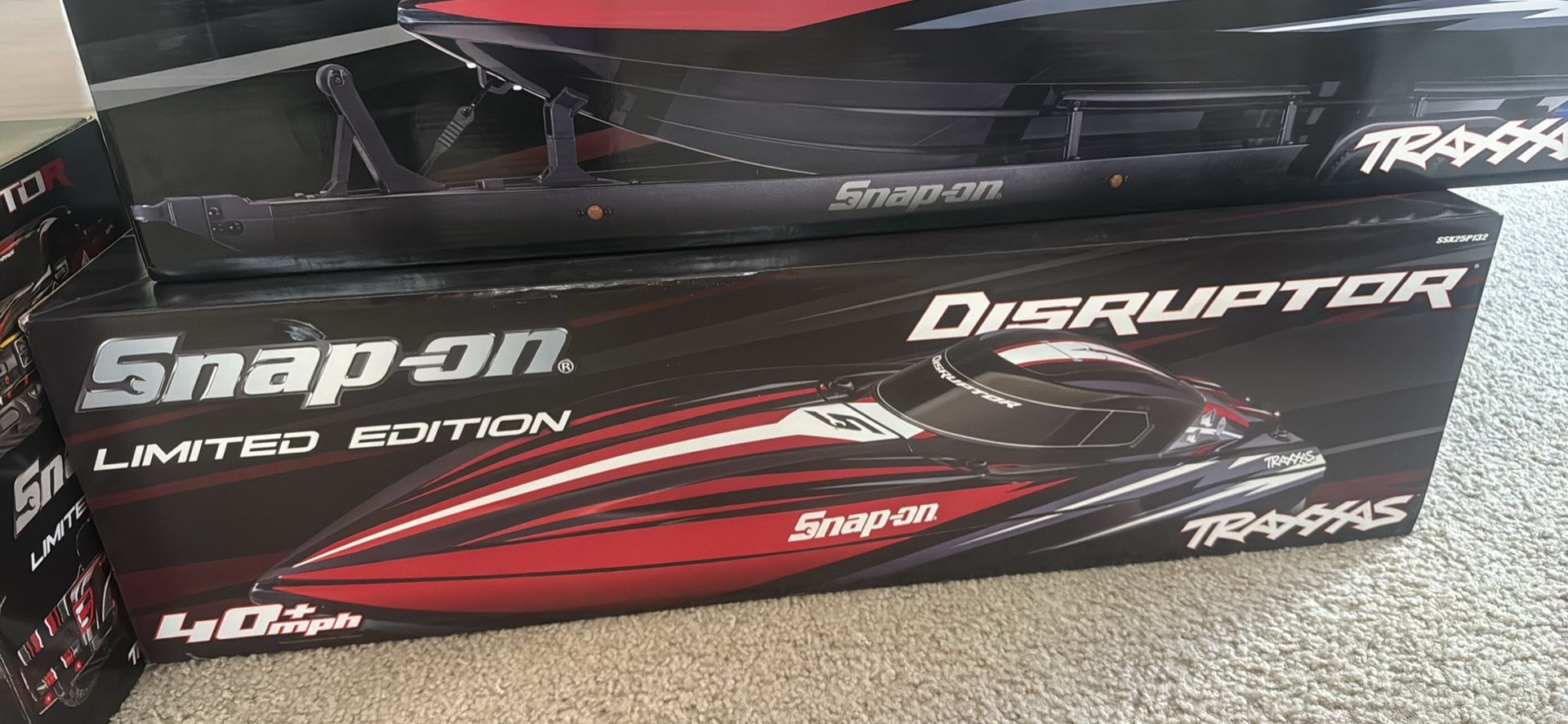 R/C Truck With Trailer And Boat