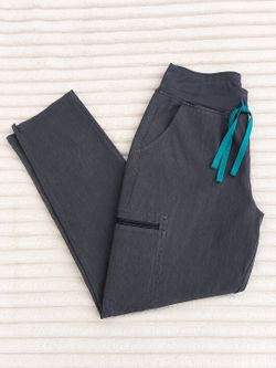 FIGS Straight grey scrub pants