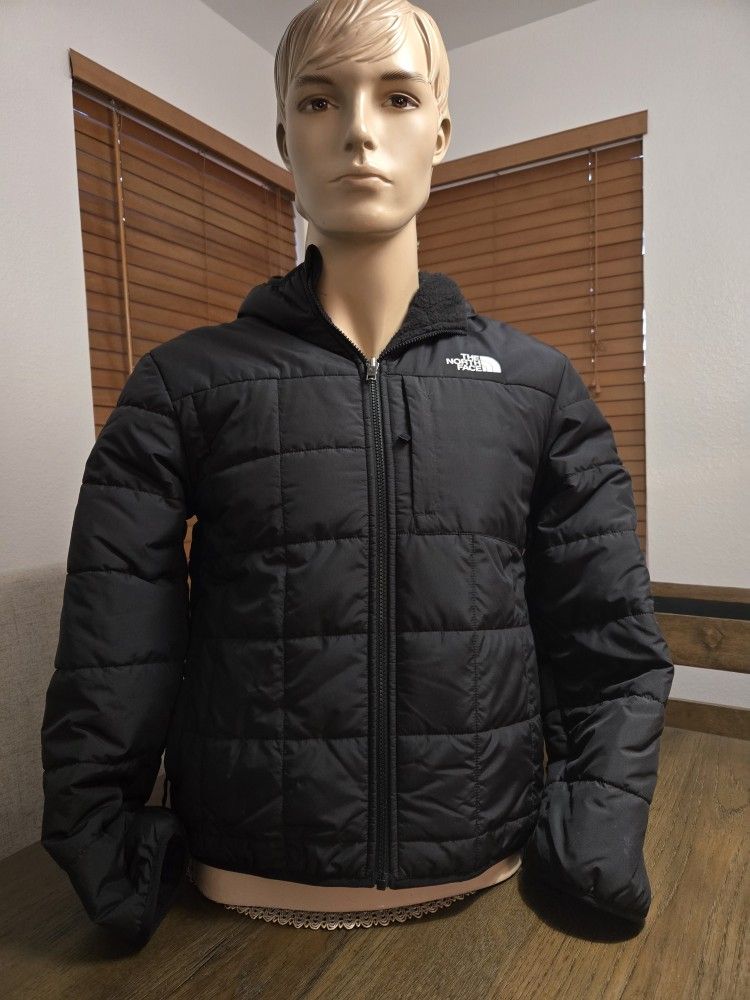 The North Face Boy's Reversible Shasta Full-Zip Hooded Jacket Size 14/16 Boys