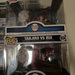 Funko Pop Demon Slayer Tanjiro vs Rui 1034 - Início