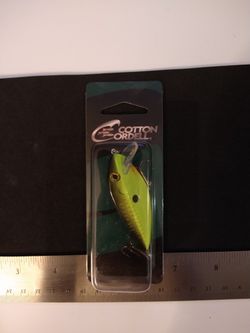 Cotton Cordell Wafer Shad - Chart Blk