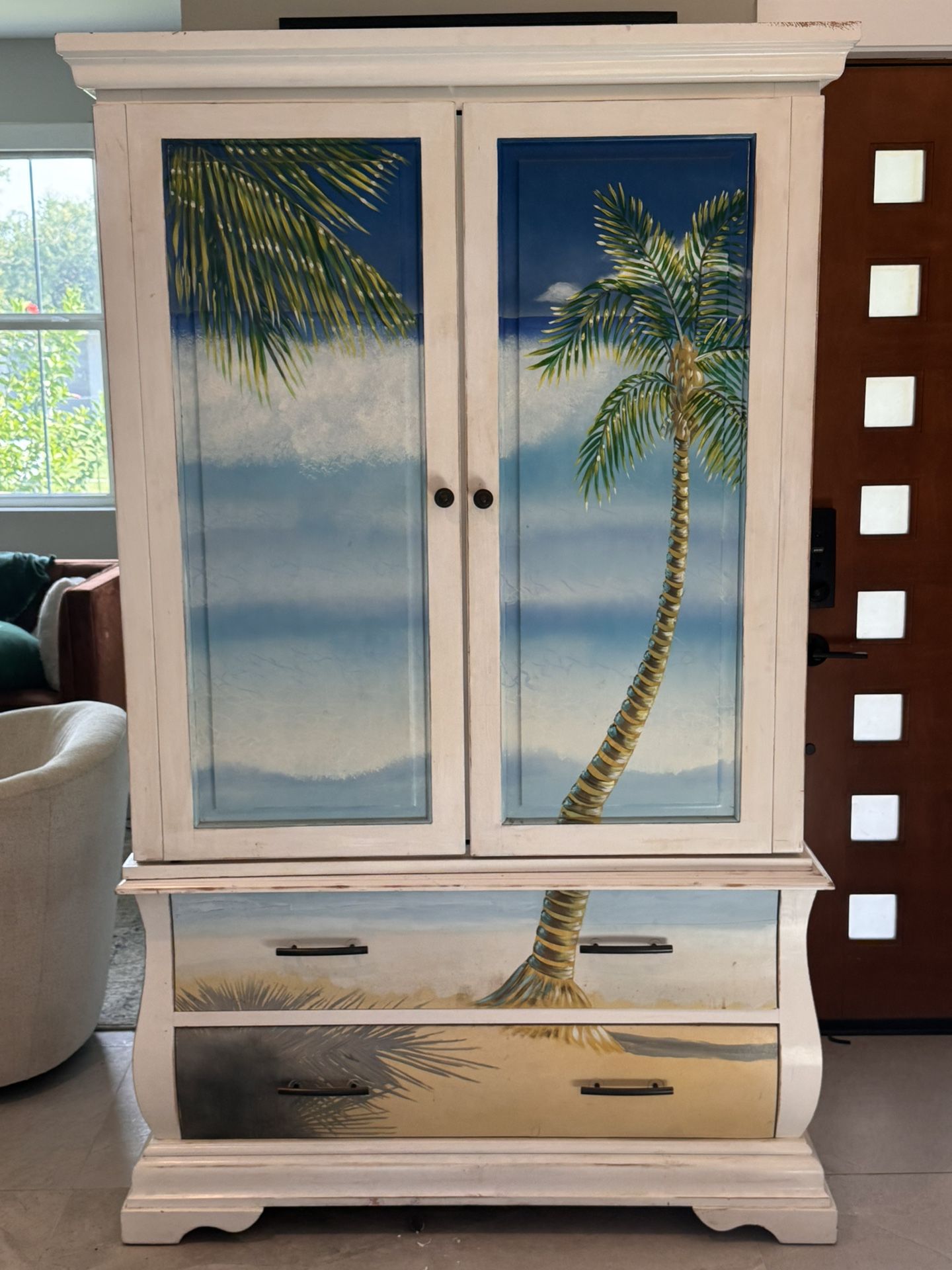 Armoire - Handpainted/Distressed