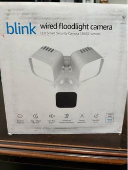 Blink wired Floodlight with Camera