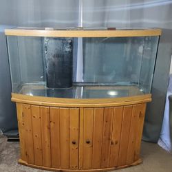 72 Gallon Bow Front REPTILE Aquarium Fish Tank 