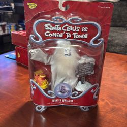 Memory Lane Winter Warlock Santa Claus is Comin’ To Town 2004 Figurine