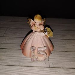 Josef Originals Porcelain Collectible Birthday Girl Age 15 Years Angel Figurine