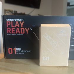 CYBERPOWERPC Wired Gaming Keyboard With M1 Mouse