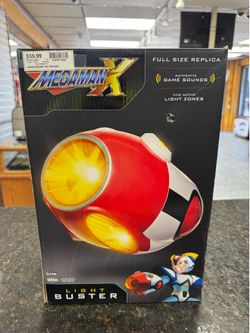 Jakks Full Size Replica Mega Man X Light Buster
