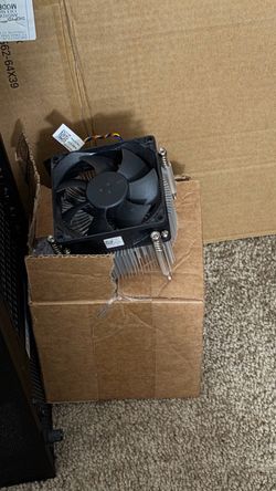 CPU Cooler with Heatsink and Fan