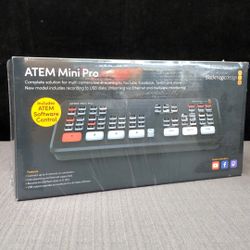 Blackmagic Design ATEM Mini Pro HDMI Live Stream Switcher