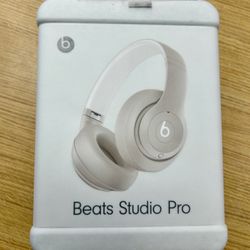 Beats Studio Pro Wireless Bluetooth Active Noise Cancelling Headphones - Sandstone MQTR3LL/A