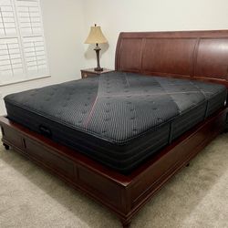 King Size Mattress BeatyRest Black C-Class 12” Inches Thick Extra Firm Wrapped in Plastic Direct From Factory Same Day Delivery  