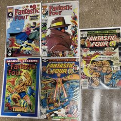 Fantastic four comic books comics  5 comics