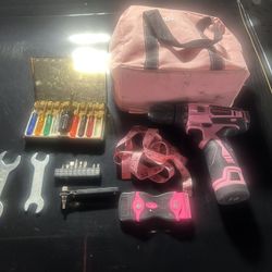 Pink Workpro Tool Kit 