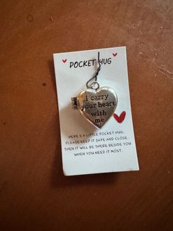 Pocket hug locket