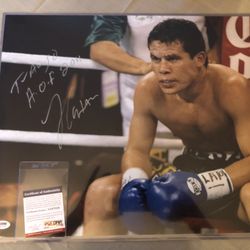Julio Cesar Chavez Signed Photo