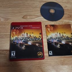 PS3 Need For Speed Undercover CIB w/ Manual