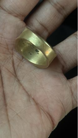 18k stamped ring real