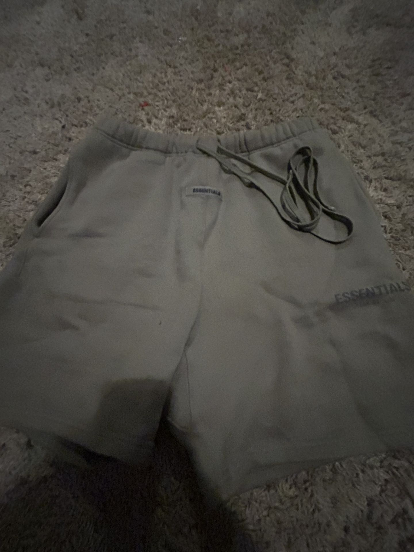 Green Essential Shorts 