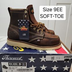 Thorogood Soft Toe Work Boots Size 9